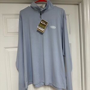 Drake Light Blue Long Sleeve Pullover
